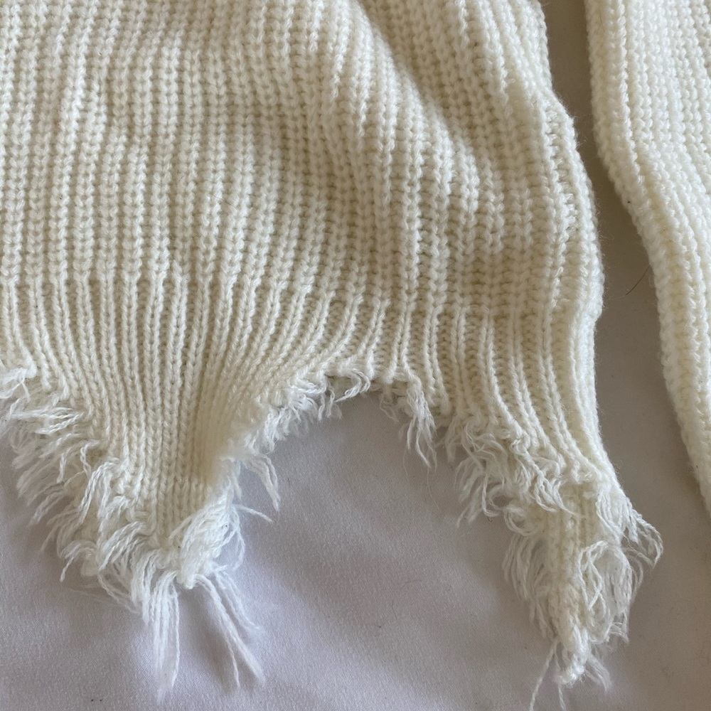 Distressed Knit Sweater - Picture 5 of 8